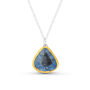 Blue Reef Teardrop Sterling Silver Pendant, thumbnail 1 of 3