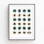 Retro Style Personalised Cat Print, thumbnail 5 of 8