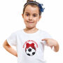 Just A Girl Who Likes Football Tshirt, thumbnail 1 of 5