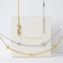 Personalised Gold Clover Necklace – Delicate Charm With Meaningful Elegance, thumbnail 1 of 8