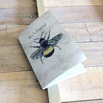 Spring Set Of Three Pocket Bee Notebooks, 3 of 10