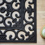 Newby Traditional Rubber Door Mat, thumbnail 4 of 5