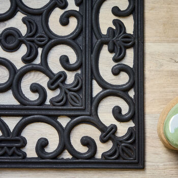 Newby Traditional Rubber Door Mat, 4 of 5
