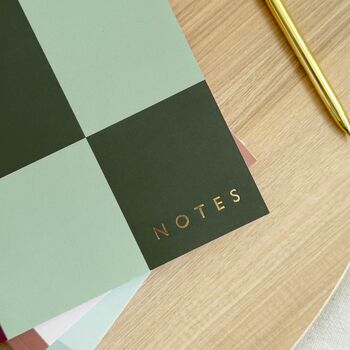 Personalised 2026 Diary With Matching Notebook And Pen Gift Set, Sage Green, 10 of 12