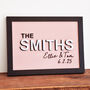 Personalised Hand Painted Wooden Wedding Sign, thumbnail 1 of 5