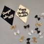 Personalised Gold Sparkly Birthday Party Decoration, thumbnail 5 of 12