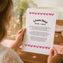 Personalised Hen Party Print Special Poem For Bride To Be, thumbnail 2 of 7