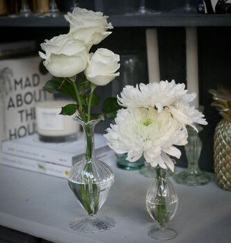 Fluted Glass Vases, 10 of 11