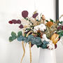Cotton Preserved Flower Bouquet With Banksia Protea, thumbnail 4 of 5