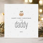 Happy First Christmas As My Mummy / Daddy Card: Cute Christmas Pudding Design, thumbnail 3 of 12