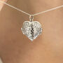 Personalised Angel Wing Locket In Sterling Silver, thumbnail 1 of 9