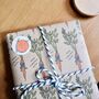 Personalised Carrot Christmas Wrapping Paper Set, thumbnail 3 of 5