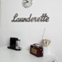 'Launderette' Metal Sign, thumbnail 1 of 5