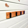 Coat Hook Reclaimed Wooden Flip Down, Flip Up Wall Mounted, thumbnail 7 of 7