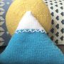 Blue Mountains Chunky Cushion Knitting Kit, thumbnail 1 of 2