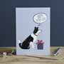 Border Collie Father's Day Card, thumbnail 2 of 2