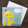 Dino Mite Brother Birthday Card, thumbnail 1 of 5