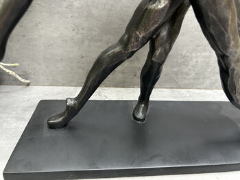 Dancing Couple Lovers Figurine – 37cm Black Ornament, 9 of 12