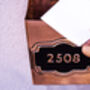 Handmade Copper Mailbox – Personalized Copper Letter Box, thumbnail 4 of 5