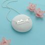 Mountain Charm Necklace, thumbnail 1 of 2
