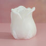 G Decor Elegant White Rose Decorative Candle, thumbnail 2 of 4