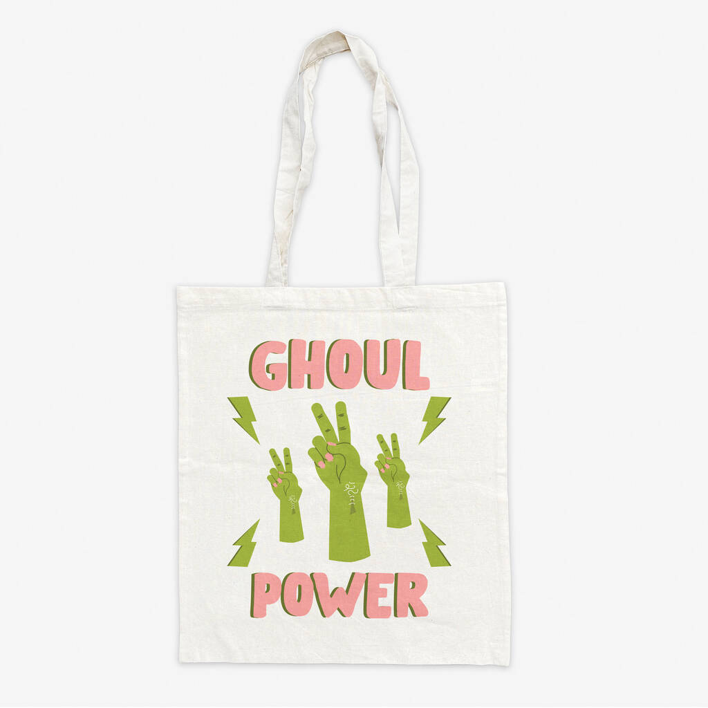 Ghoul Power Halloween Trick Or Treat Bag