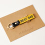Personalised Number Plate Keyring, thumbnail 6 of 6