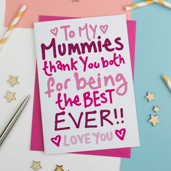 Lgbtq Mothers Day Card For Same Sex Couples, 2 of 2