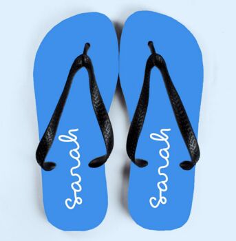 Personalised Summer Flip Flops, 3 of 5