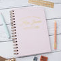 Personalised Best Teacher Gold Foil Notebook, thumbnail 2 of 10