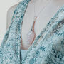 Interchangeable Crystal Pouch Necklace, thumbnail 2 of 12