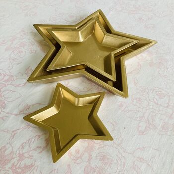 Gold Star Trinket Dish / Tray, 4 of 7
