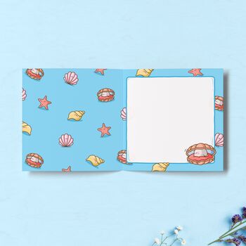 Cute Pearl Love Card | Seashell Greeting Card, 4 of 4