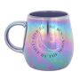 Live By The Sun Love By The Moon Iridescent Mug, thumbnail 2 of 2