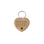Oak Heart Keyring 'One Leaf For Hope…' | Keys | Key Accessory, thumbnail 2 of 2