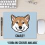 Personalised Shiba Inu Mouse Mat, thumbnail 1 of 4