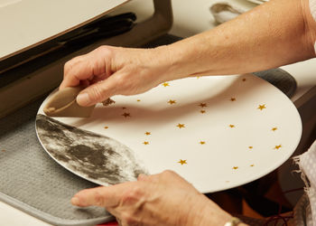 Serving Platter With Cookie Cutter : Moon And Stars, 10 of 10