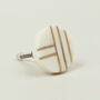 G Decor Estella Marble With Brass Round Pull Knobs, thumbnail 5 of 7