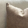 Brown Textured Cushion Cover, thumbnail 2 of 6