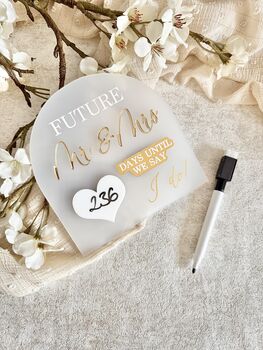 Wedding Countdown Sign, 4 of 4
