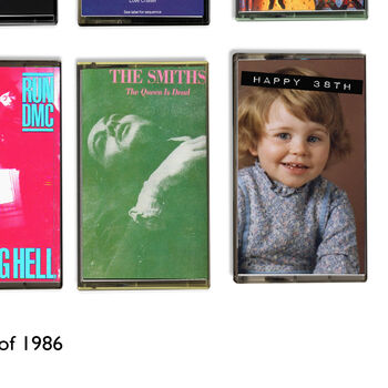 38th Birthday, Albums Of 1986, Customized 38th Gift, 6 of 9