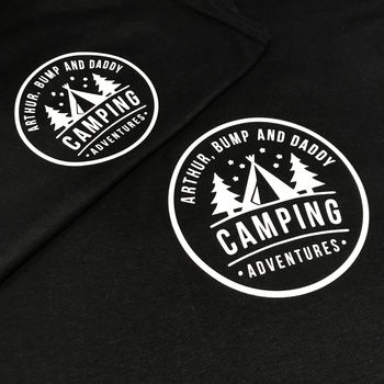 Father And Child Matching Camping T Shirts, 2 of 5