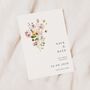 Pastel Floral Wedding Save The Dates, thumbnail 1 of 4