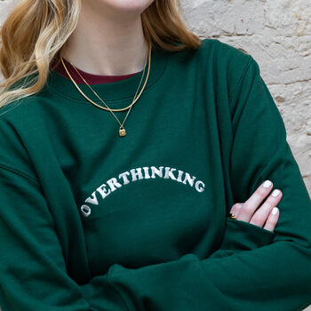 Overthinking Embroidered Sweatshirt, 2 of 4