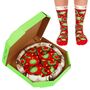 Novelty Gift Socks Hawaiian Pizza Socks Box Set, thumbnail 1 of 5