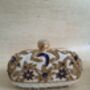 Oval Off White Clutch Bag, thumbnail 8 of 9