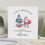 Personalised Santa Christmas Card For Nephew, thumbnail 1 of 7