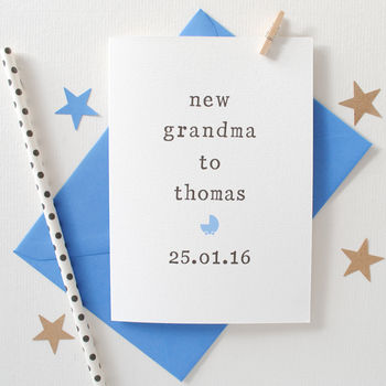 Personalised New Grandparents Card, 2 of 3