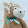 Haffi Pony Door Stop With Personalised Keyring, thumbnail 1 of 10