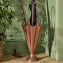 Vintage Copper Umbrella Stand, thumbnail 1 of 4